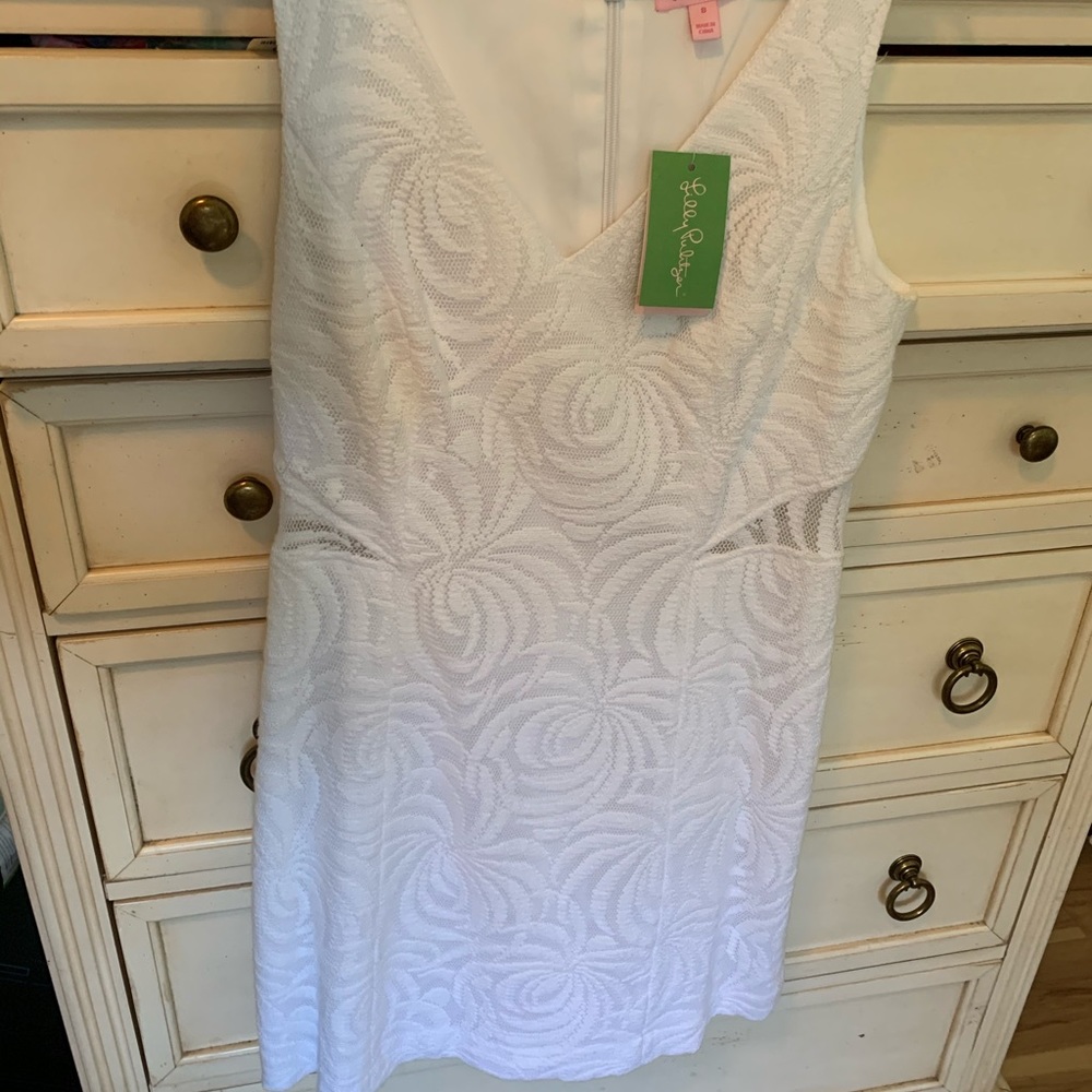 Lilly Pulitzer white dress size 8